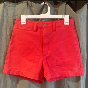 Madewell shorts size 27